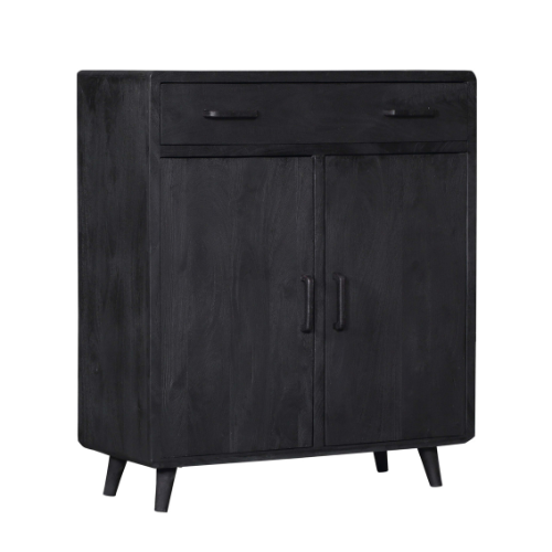 Ladeschrank Omaha Schwarz