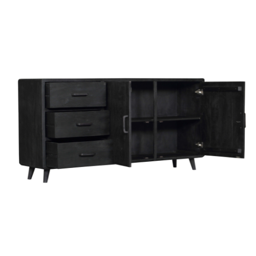 Kommode Omaha Schwarz