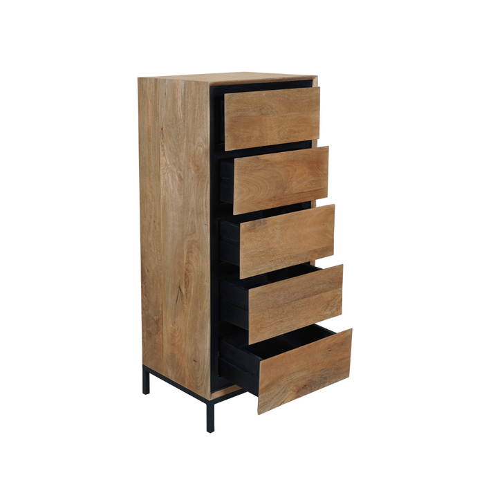 Dokumentenschrank Richwood | Braun mit Mango