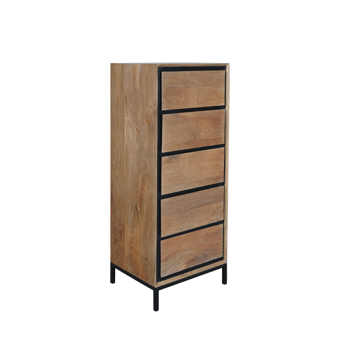Dokumentenschrank Richwood | Braun mit Mango