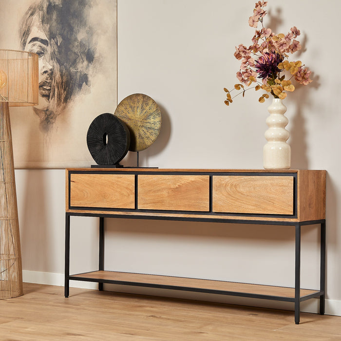 Beistelltisch Richwood | Braunes Mahagoni