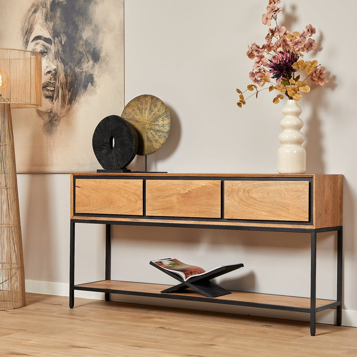 Beistelltisch Richwood | Braunes Mahagoni