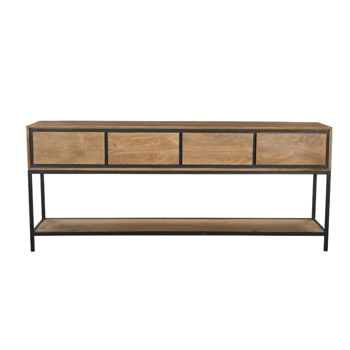 Beistelltisch Richwood | Braunes Mahagoni