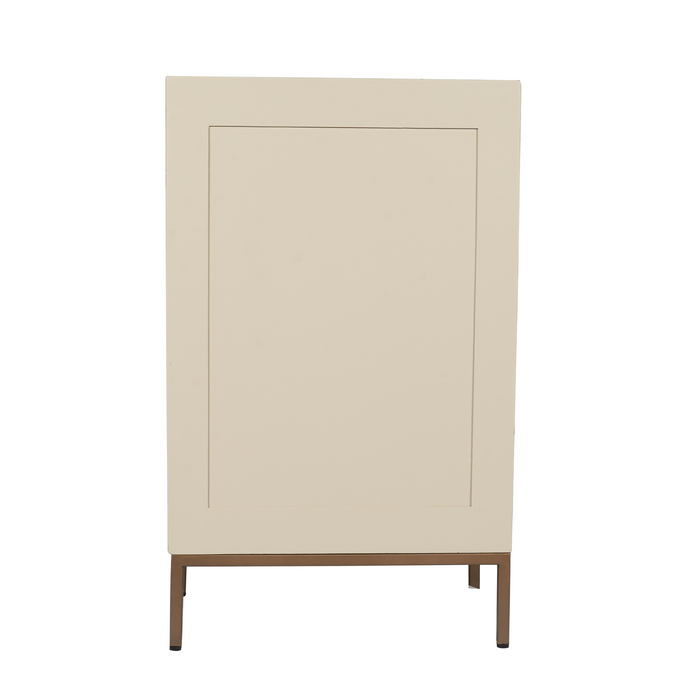 Weinschrank Madison | Goldfarbenes Mangoholz