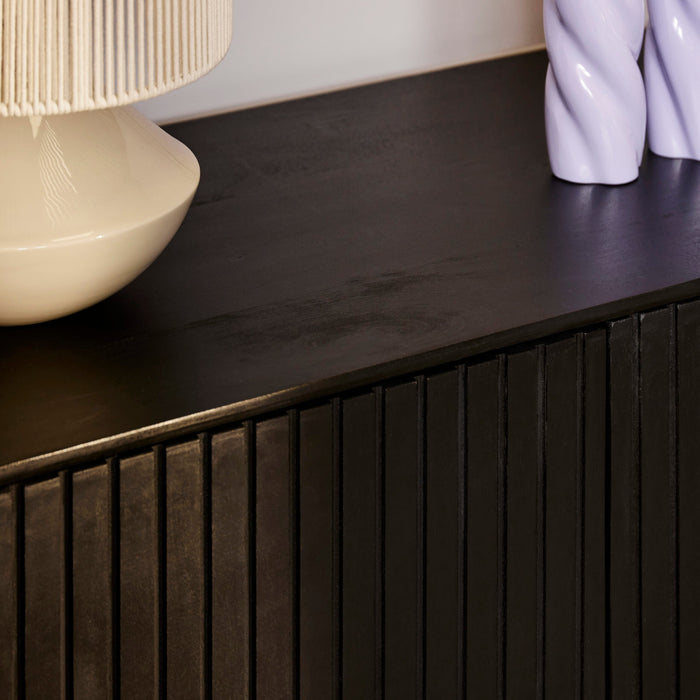Schrank Madison | Schwarz Mahagoni