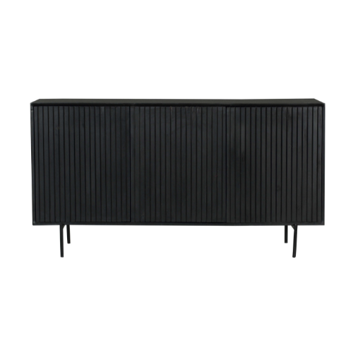 Schrank Madison | Schwarz Mahagoni