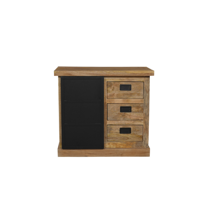 Weinschrank Nashville | Braun Mahagoni
