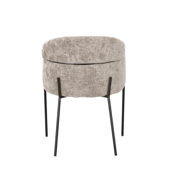 Eleganter Esszimmerstuhl Otis in elegantem Beige für optimalen Komfort