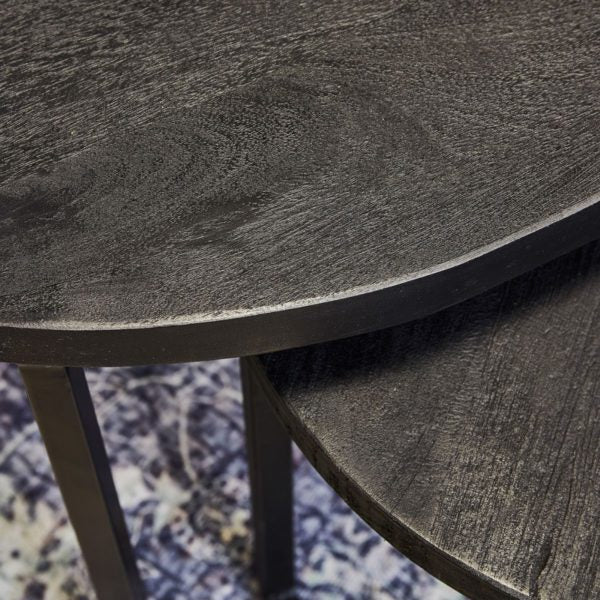 Couchtisch Yara | 3er-Set | Schwarz