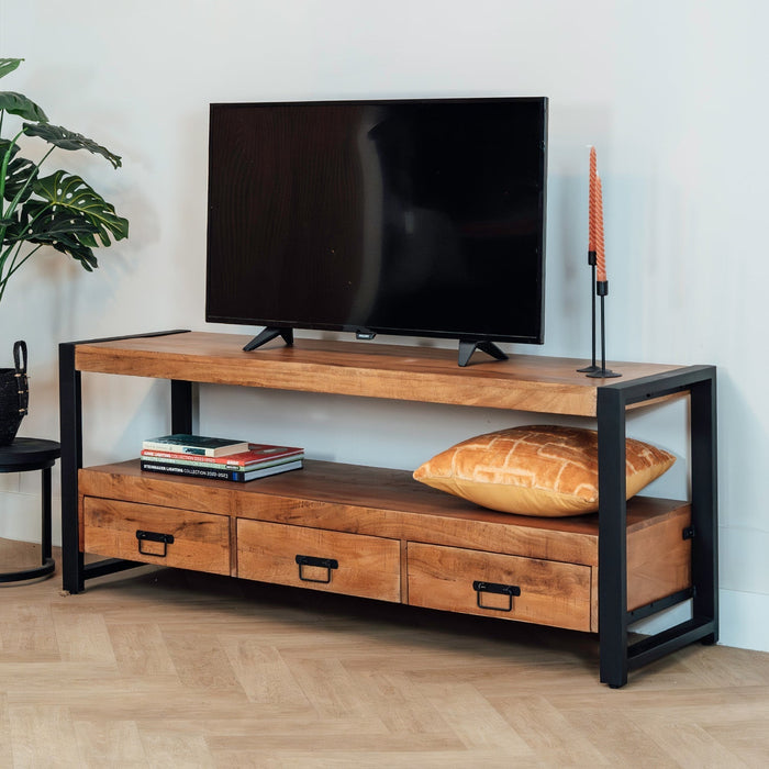 TV-Möbel Britt | Warmes Mangoholz