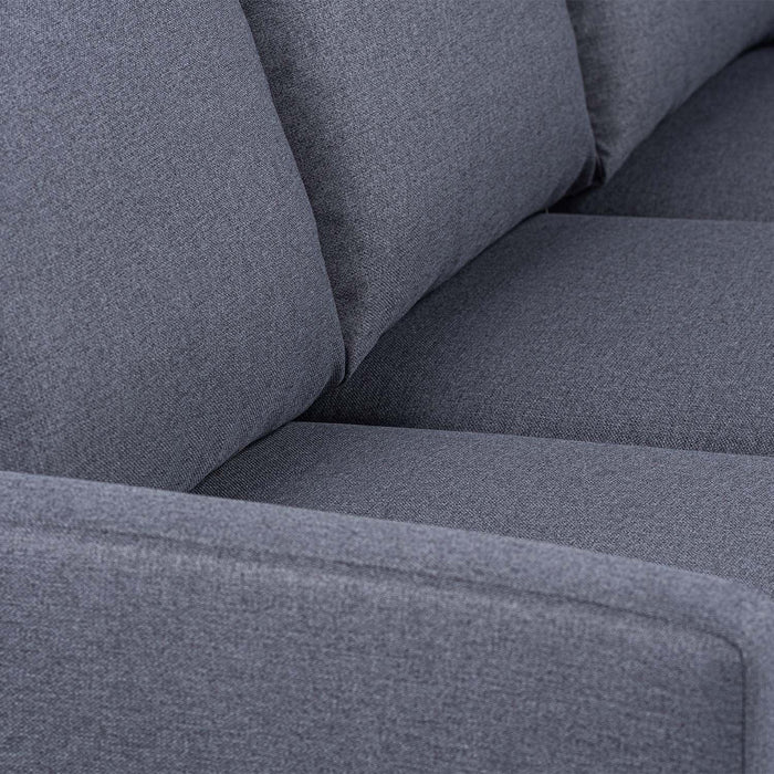 Felicity Eckbank | Dunkelgrau Malmo | Langer Sessel L+P