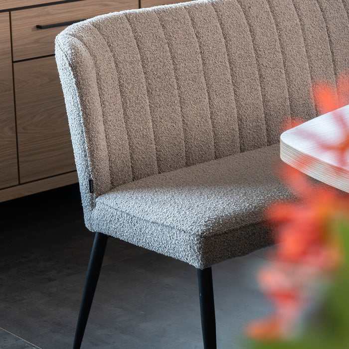Esszimmerbank Fourty | Bouclé Toffee