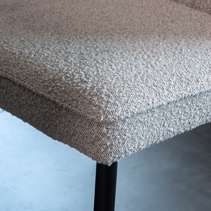 Esszimmerbank Fourty | Bouclé Toffee
