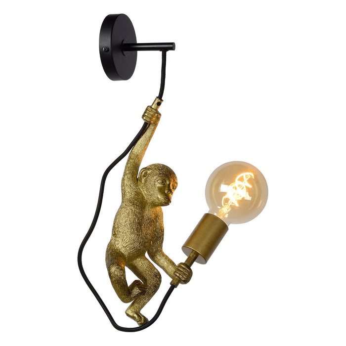 Wandleuchte Extravaganza Chimp | Schwarz