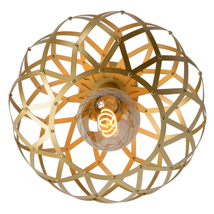 Deckenleuchte Wolfram | Ø 30 cm | Gold