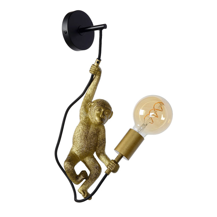 Wandleuchte Extravaganza Chimp | Schwarz