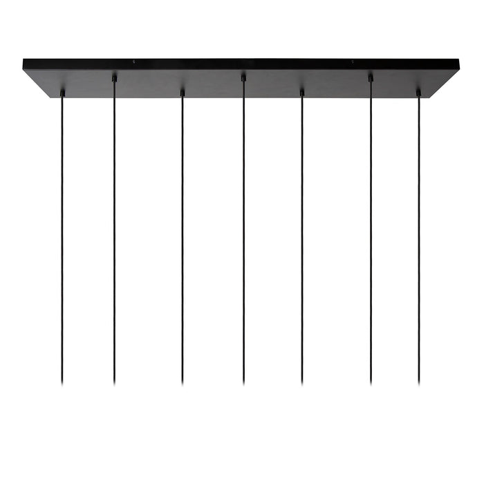 Marius Hängelampe | 7 Lampen | Schwarz