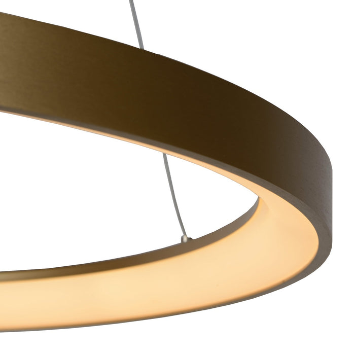 Hängelampe Vidal | 1 Glühbirne | Ø 58 cm | Gold