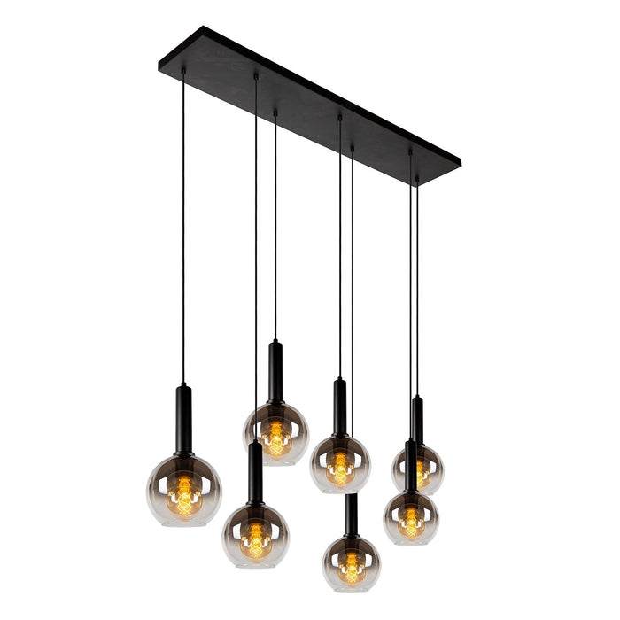 Marius Hängelampe | 7 Lampen | Schwarz
