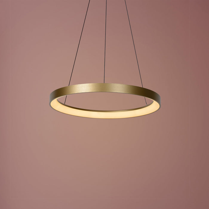 Hängelampe Vidal | 1 Glühbirne | Ø 58 cm | Gold