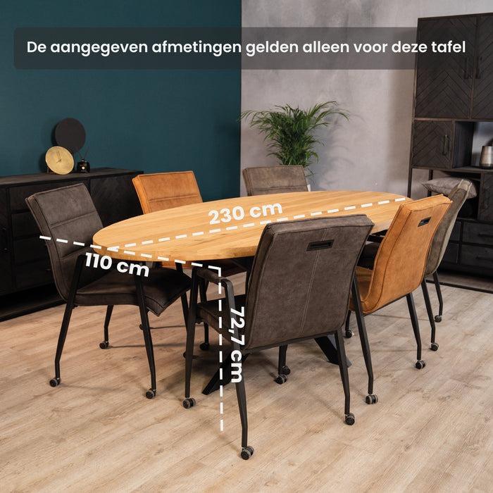 Esstisch Vigo | Eichenholz | Geölt