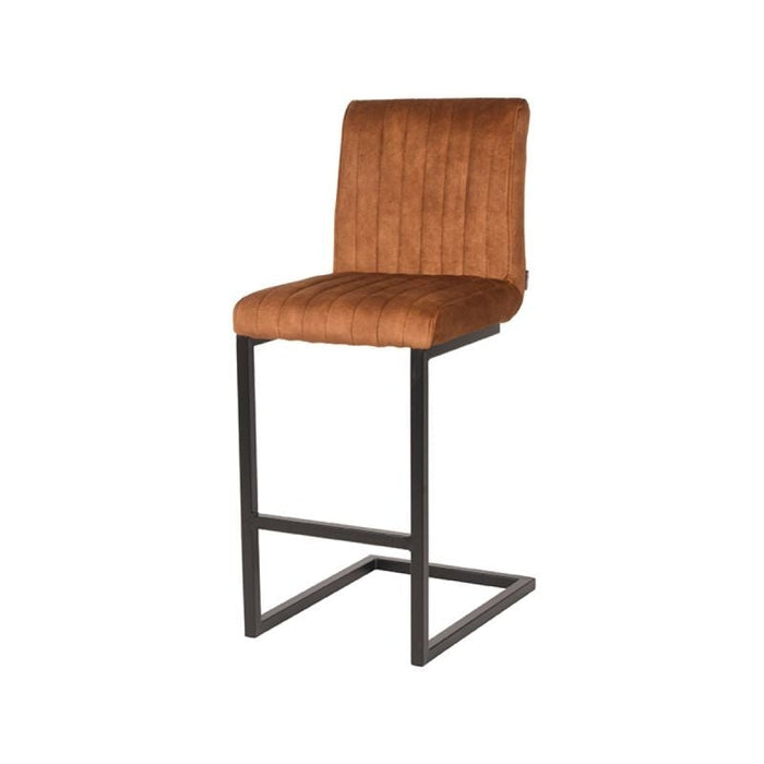 Hocker Milo | Velours ocker