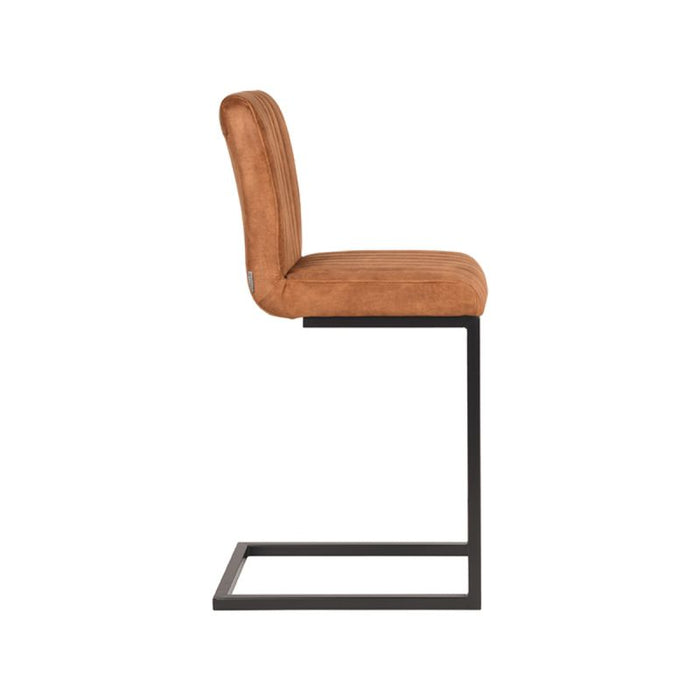 Hocker Milo | Velours ocker