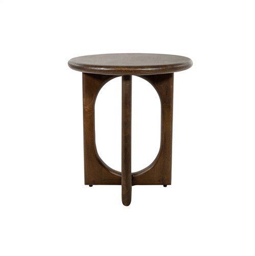 Beistelltisch Zodiac | Dunkles Wenge-Mangoholz