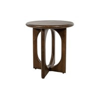 Beistelltisch Zodiac | Dunkles Wenge-Mangoholz