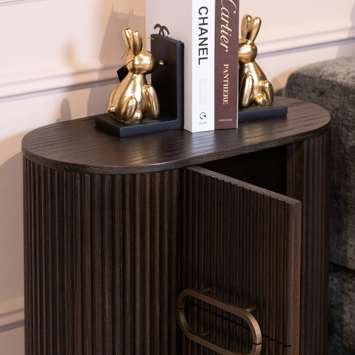 Schrank Luxor | Braunes Eichenholz