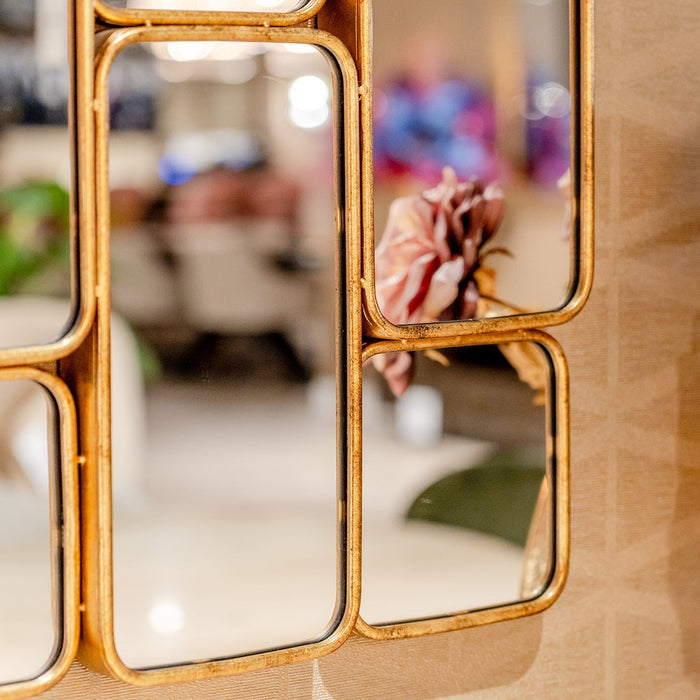 Spiegel Birche | Gold