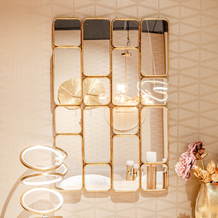 Spiegel Birche | Gold
