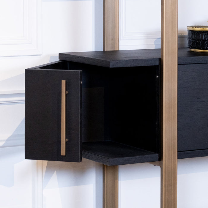 Wandschrank Cambon | Braune Eiche