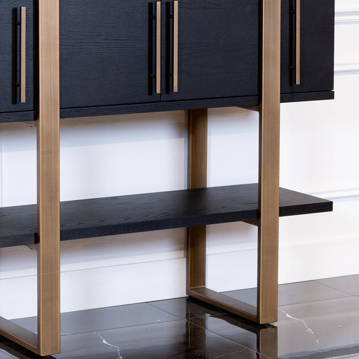 Wandschrank Cambon | Braune Eiche