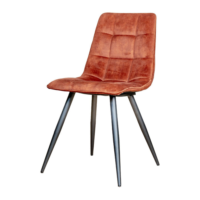 Jelto Esszimmerstuhl mit luxuriösem Ruhevelours für maximalen Komfort und Stil
