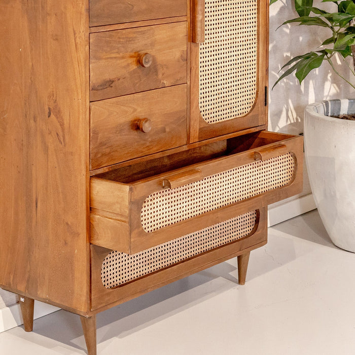 Schrank Brix Anna | Naturfarbenes Mangoholz
