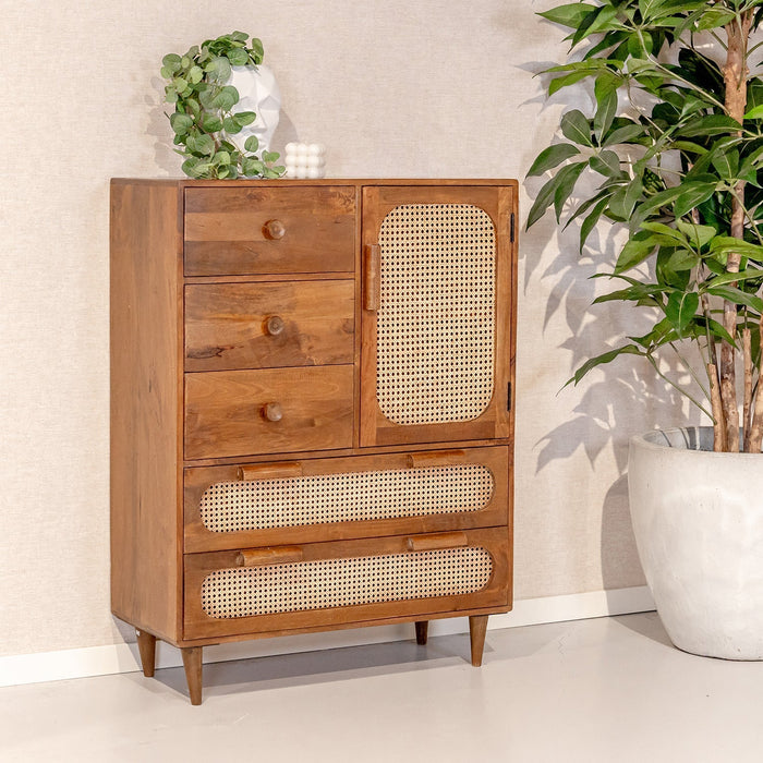 Schrank Brix Anna | Naturfarbenes Mangoholz