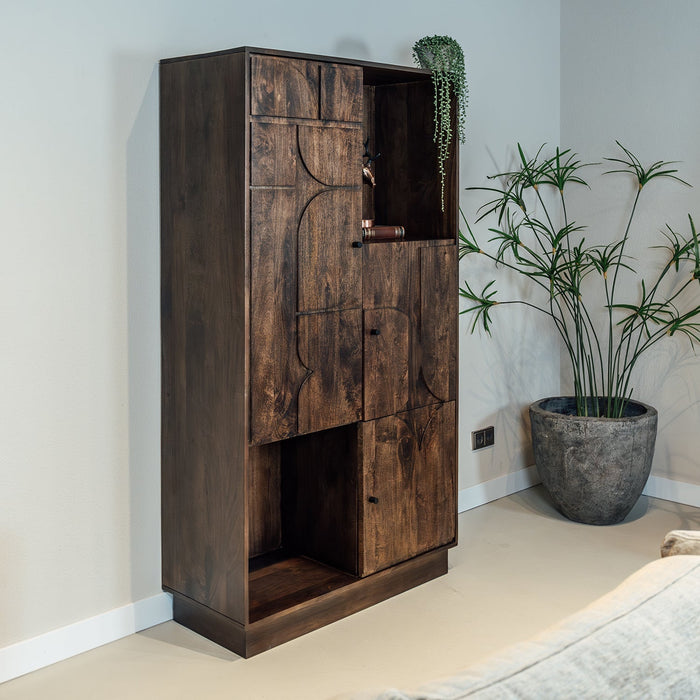 Wandschrank Cape Town | Mango und Walnuss