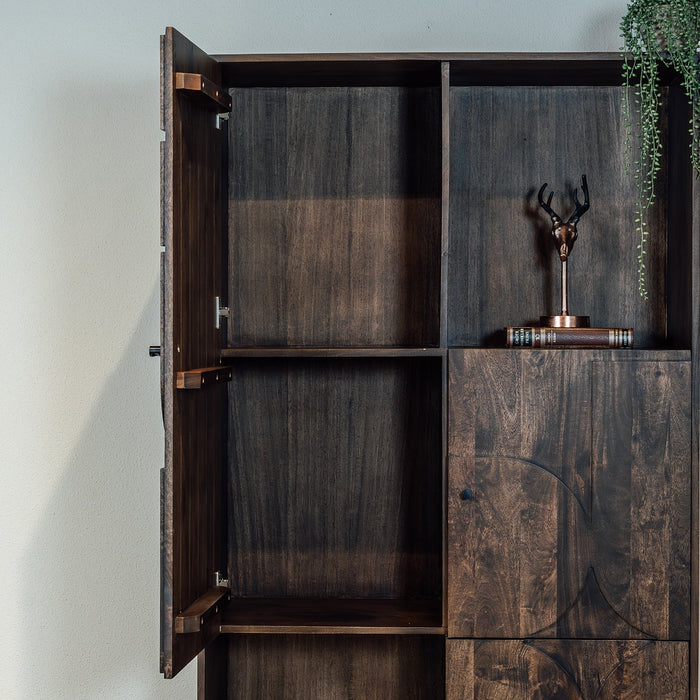 Wandschrank Cape Town | Mango und Walnuss