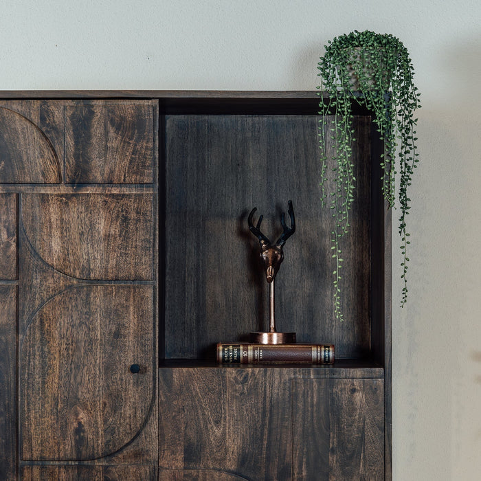Wandschrank Cape Town | Mango und Walnuss