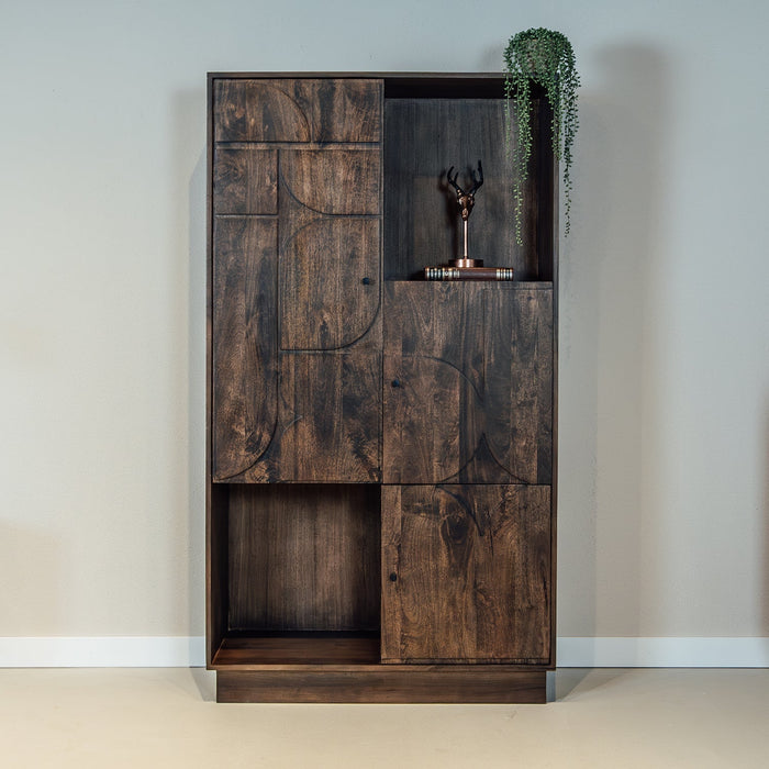 Wandschrank Cape Town | Mango und Walnuss