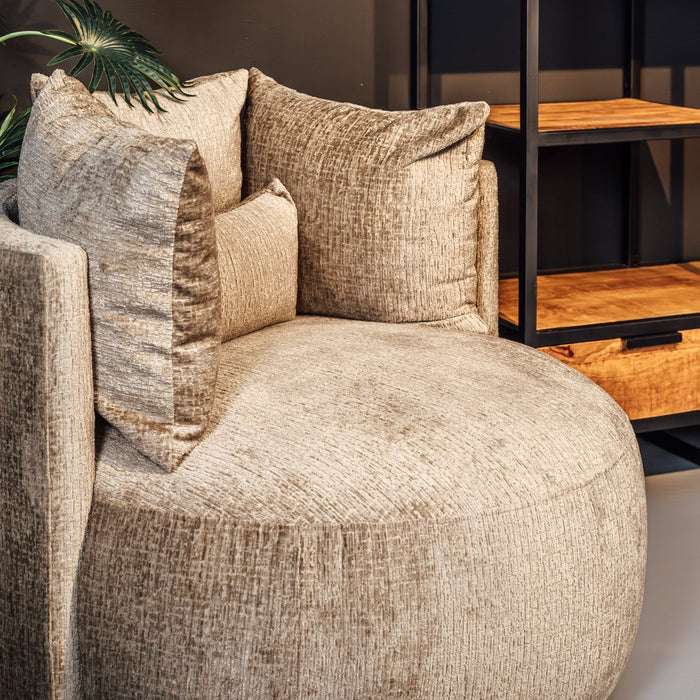 Sessel Roxy | Beiger Stoff